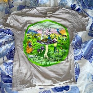 Rick and Morty Grey T-Shirt Size XS